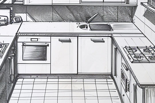kitchen cabinets measure
